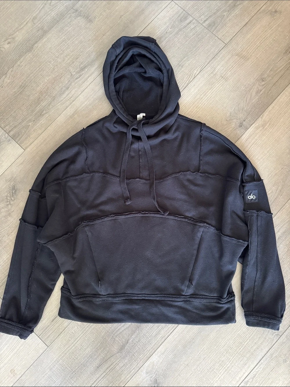 ALO Yoga Black Dimension Hoodie